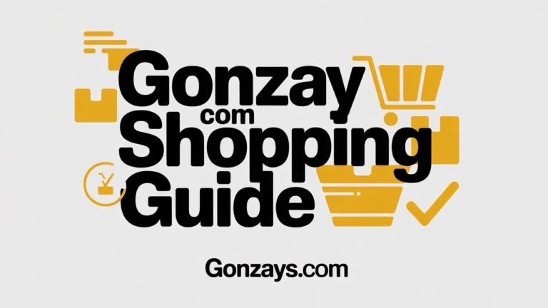 Gonzay com Shopping Guide