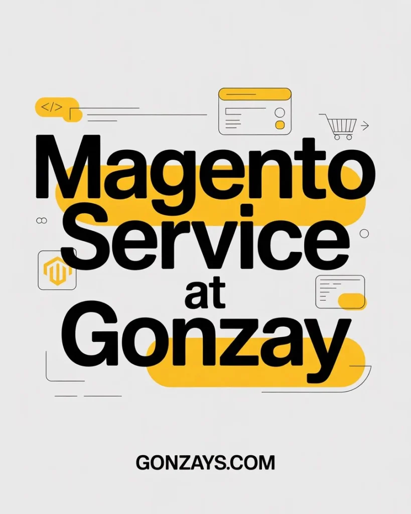 Magento Service At Gonzay